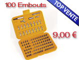 Promo 100 embouts !