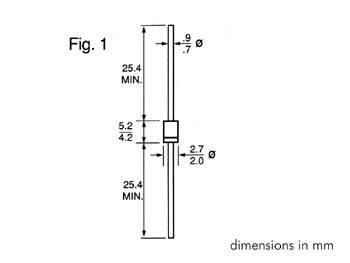 Si-d redressement 1a 800v do41