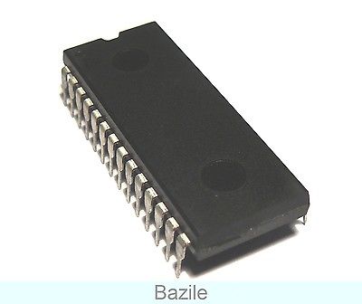 Ci eprom 27256-25 32kx8 a fenetre dip28