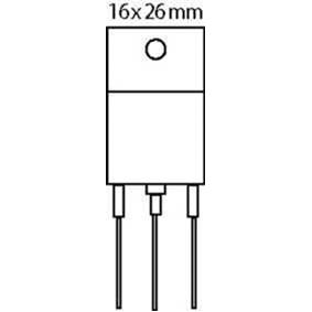 Si-n 1500/600v 10a 50w top3