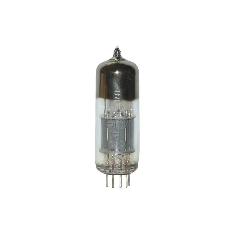 Tube electronique double triode 6n6
