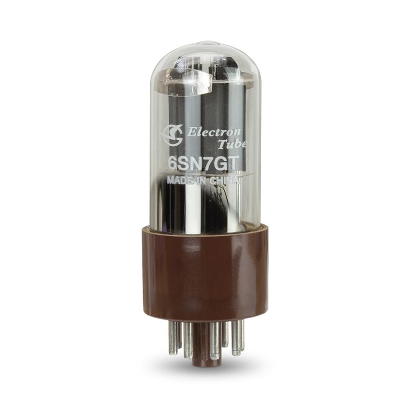 Tube electronique 6sn7gt / 6n8p double triode 8 pins octal