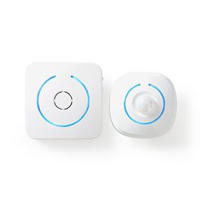 Alarme / sonnette sans fil par détection de mouvement / alimenté par pile  / 85 db / portée : 6 m