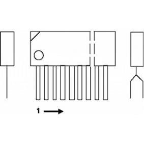 Tv dc volume control sip9