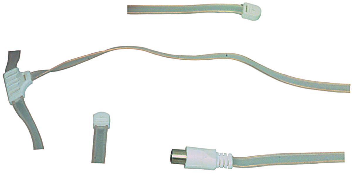 Antenne fm intérieure ruban dipole en t avec fiche tv 9.5mm femelle