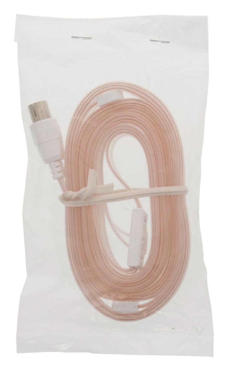 Antenne fm intérieure ruban dipole en t avec fiche tv 9.5mm femelle