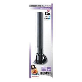 Antenne tnt d?intérieur de conception tubulaire compacte 28 db fm/vhf/uhf