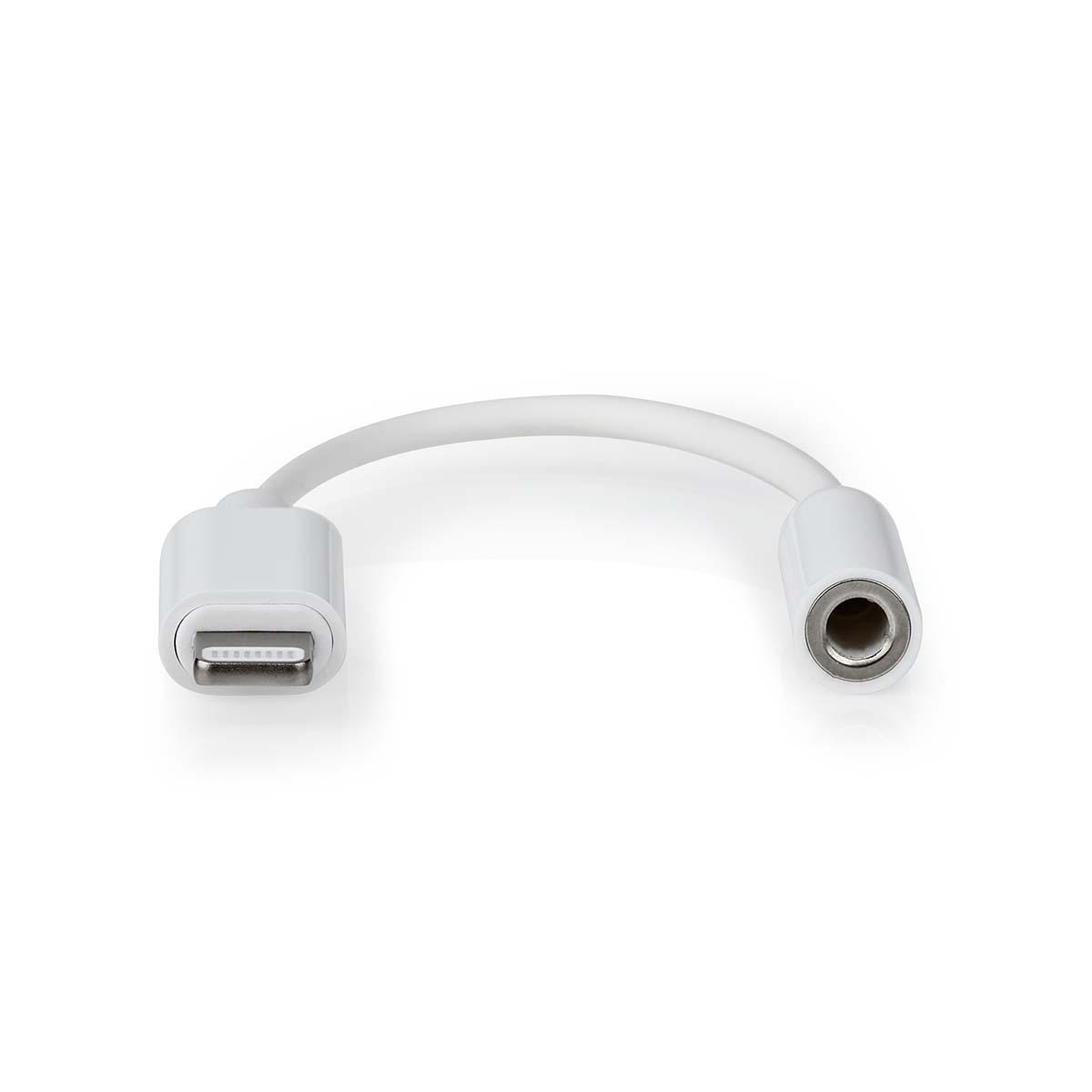 Adaptateur Lightning mâle / jack 3.5mm femelle - blanc