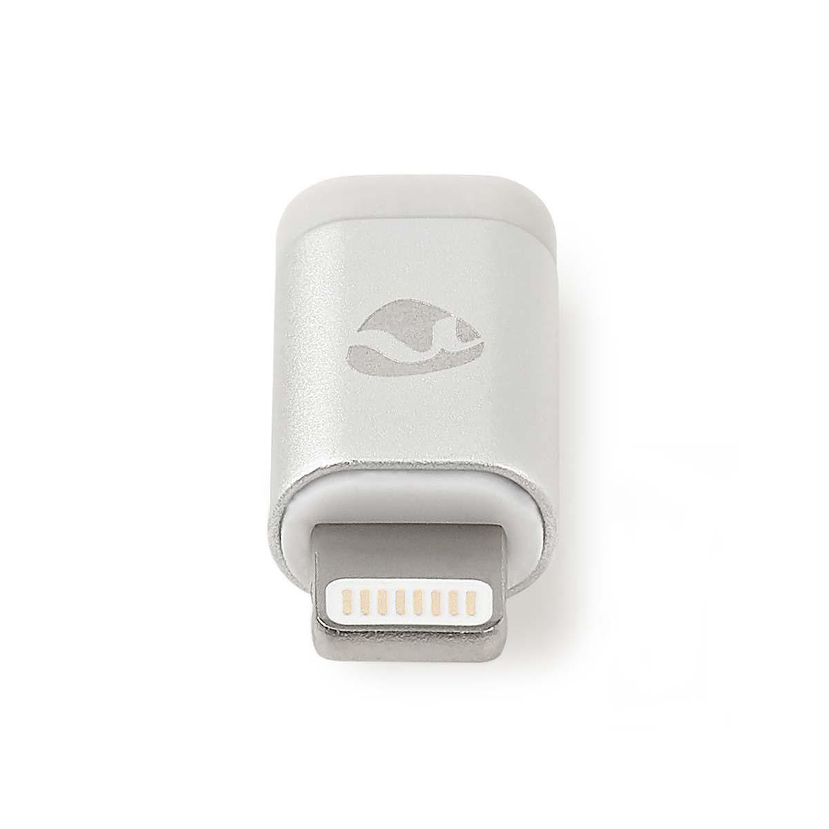 Adaptateur Micro-USB femelle vers Lightning mâle, Charge