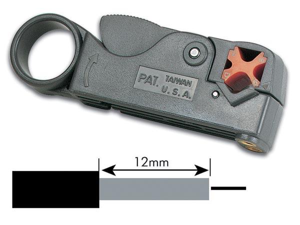DÉNUDEUR DE CÂBLES COAXIAUX MULTIFONCTIONS