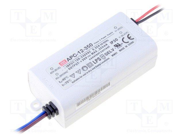 ALIMENTATION 12V 120W POUR LED - TENSION CONSTANTE - DIMMABLE (0