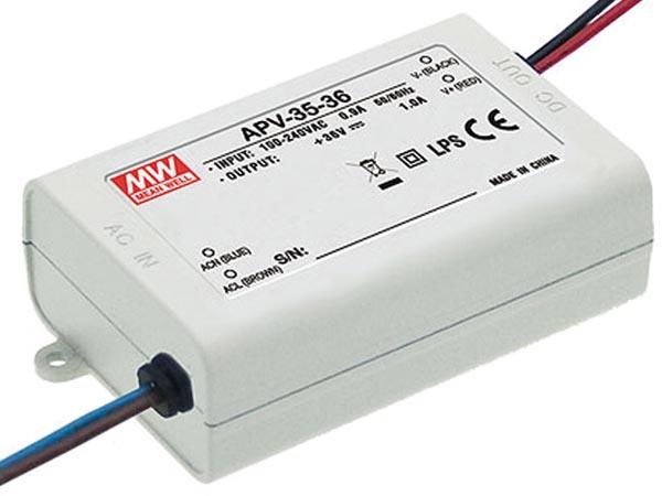 Transformateur Bipolaire 1.25A max 30W 24VDC en sortie câble blanc