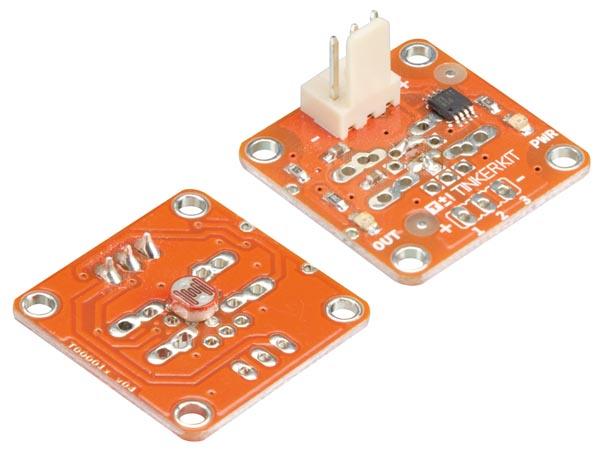 Tinkerkit module photoresistance  compatible arduino