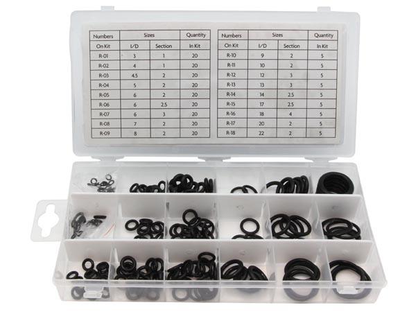 E44-Assortiment de joints toriques métriques en nitrile - 225