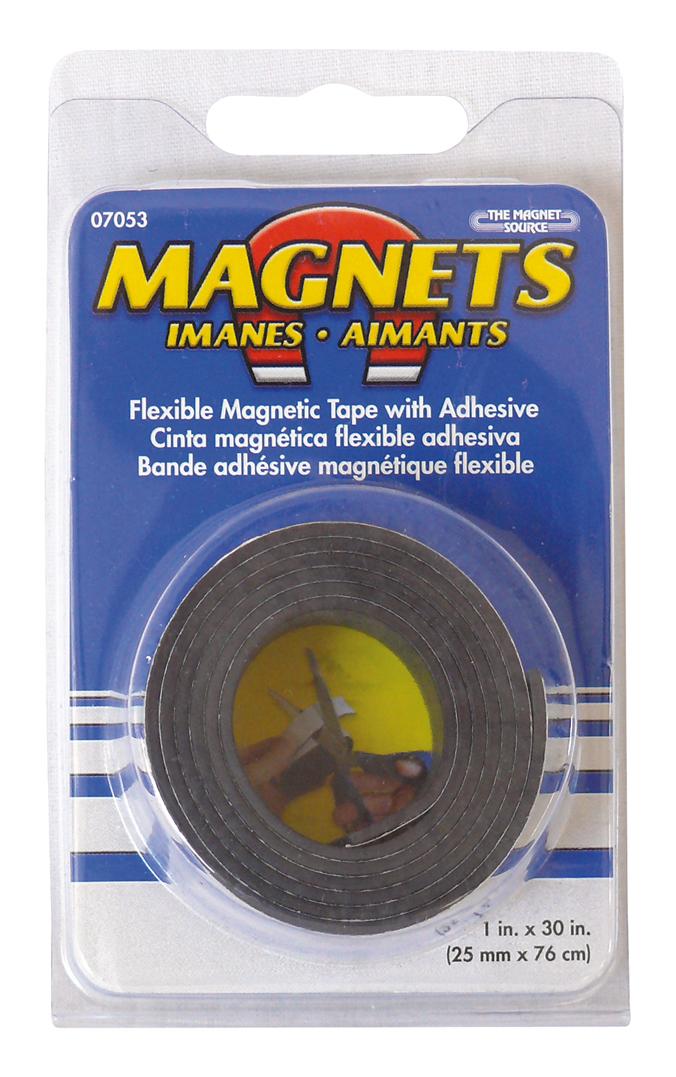 Bande magnétique adhésive 300 x 2,5 cm