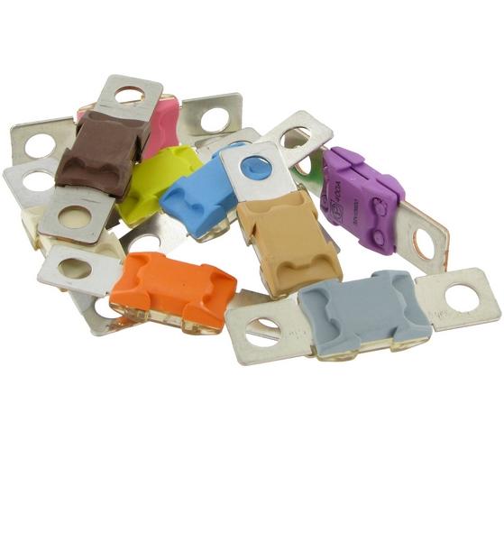 Lot de 7 x fusible type ruban mega 100 a 250a