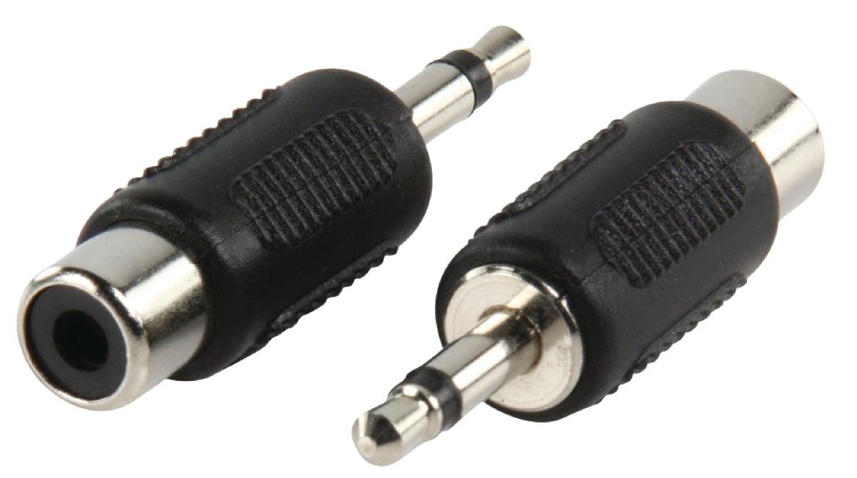 Adaptateur RCA mâle / Jack 3.5 mm mono femelle