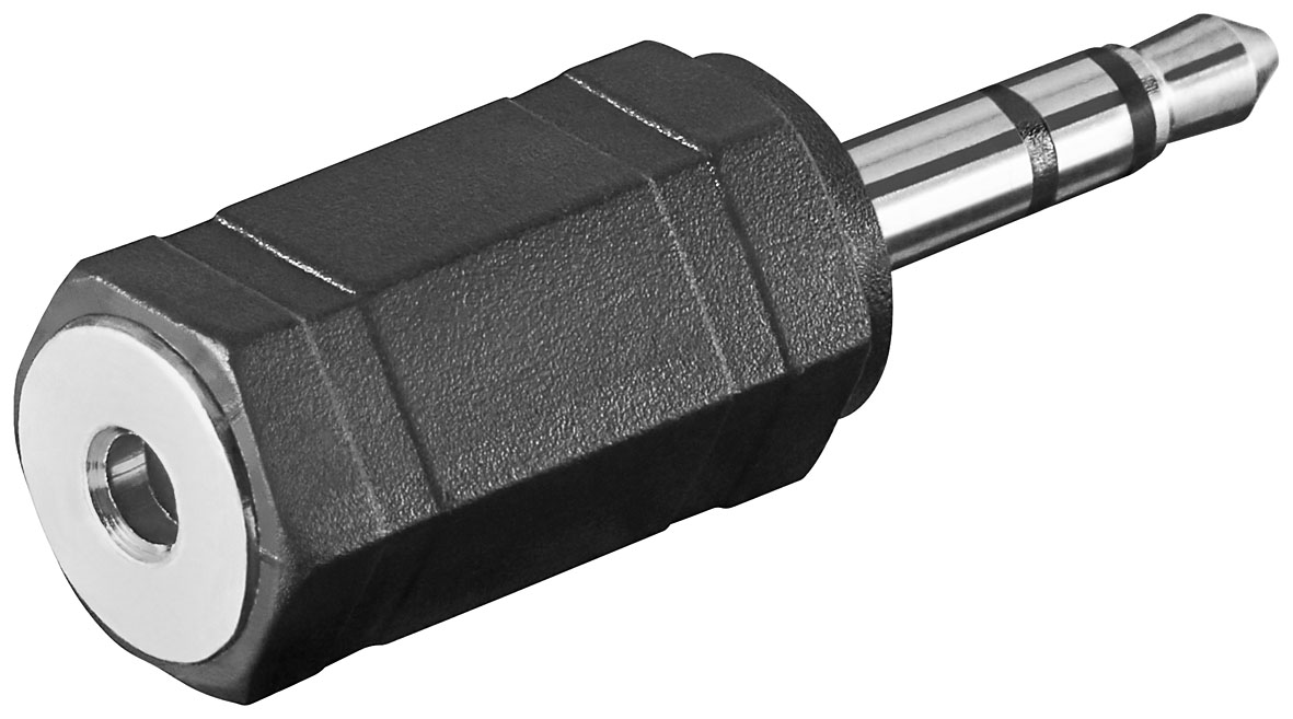 Adaptateur Audio 2.5mm mâle vers 3.5mm femelle