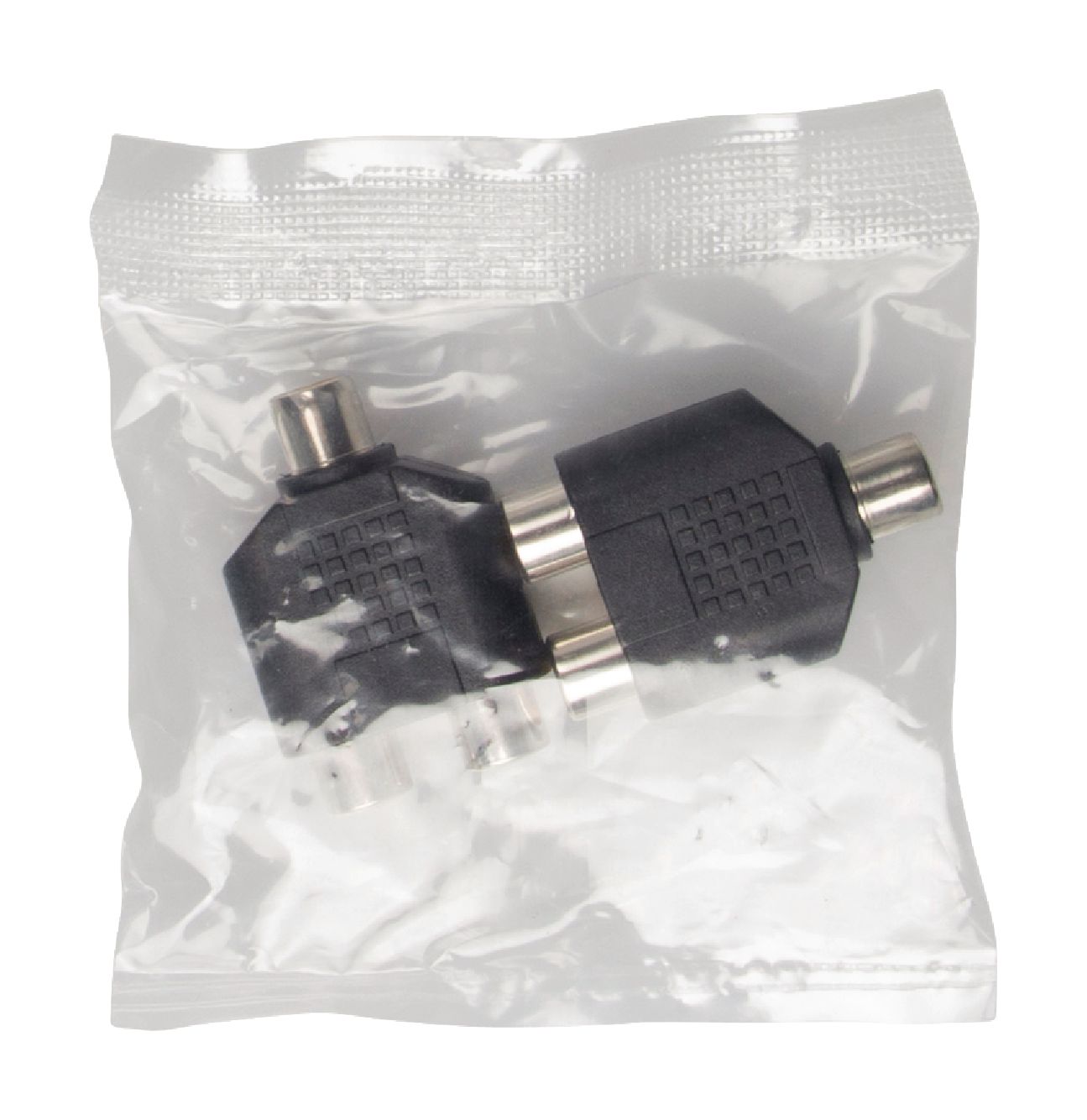 Adaptateur audio-video rca femelle / 2 x rca femelle