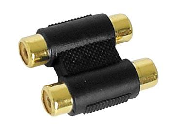 HQ 6.33mm Jack Mono Male to RCA Adapter 24K gold plated adapter