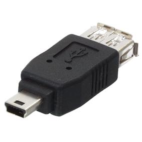 Adaptateur usb a femelle vers mini-usb b mâle