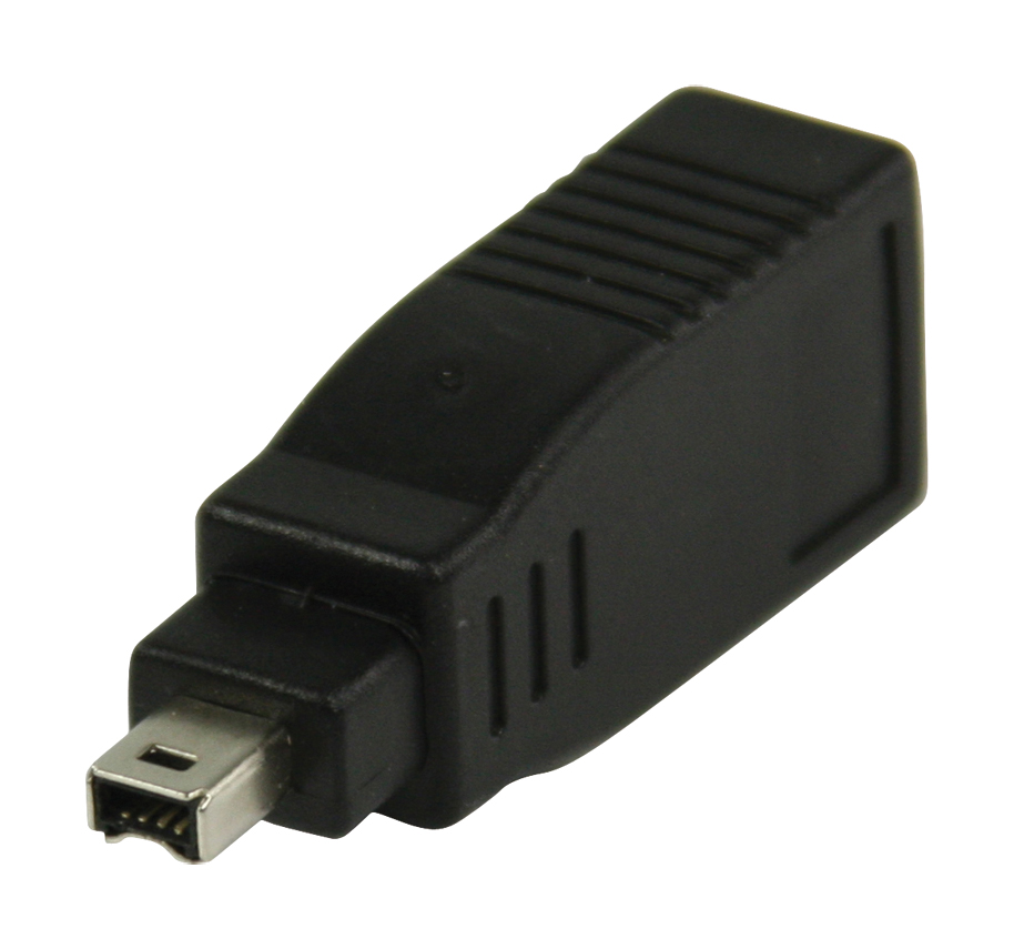 Adaptateur firewire 4p mâle vers firewire 6p femelle