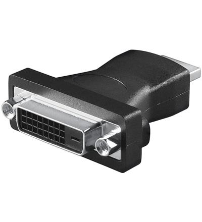 Adaptateur audio-video dvi-d ( 24+1 ) femelle   / hdmi-a male