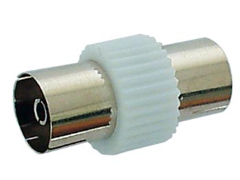 Adaptateur coaxial tv 9mm femelle vers coaxial tv 9mm femelle