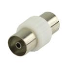 Adaptateur coaxial tv 9.5mm femelle vers coaxial tv 9.5mm femelle