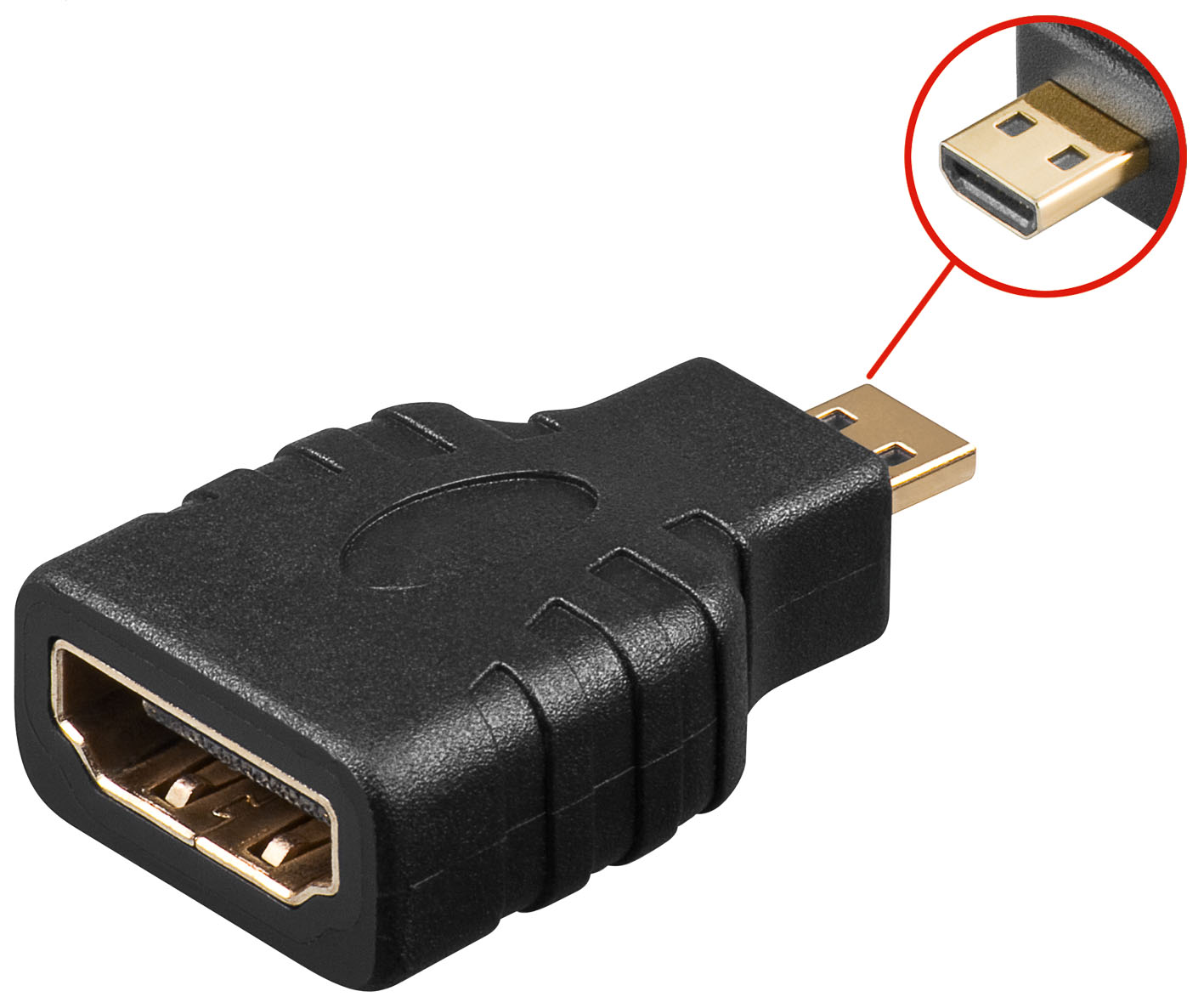 E44-Hdmi jack vers hdmi jack / professionnel à 6,90 € (Adaptateurs HDMI A  Femelle-Femelle)