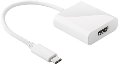 Adaptateur usb-c male vers hdmi femelle 4k x 2k @ 30 hz et 3d