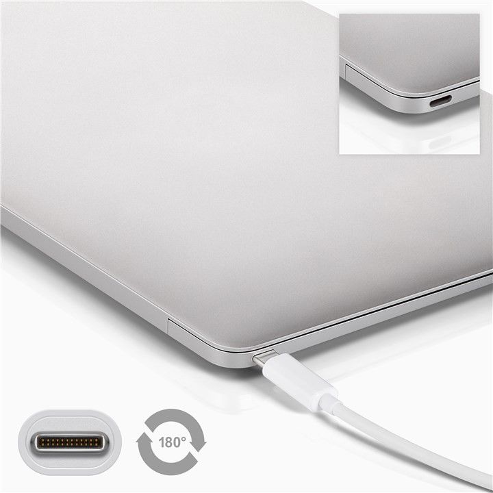 Adaptateur usb-c male / dvi-i femelle dual-link (24+5 pin)