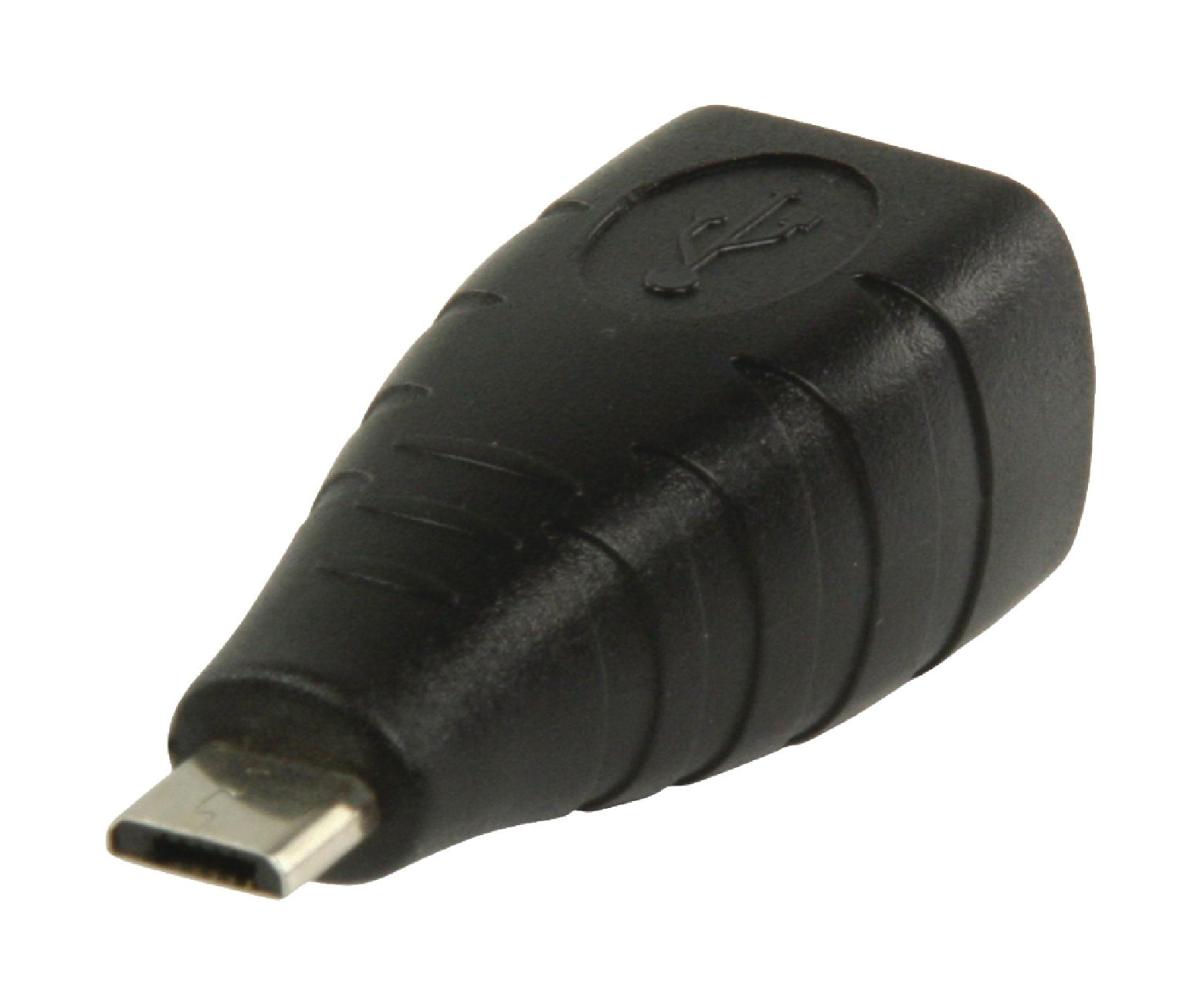 Adaptateur usb 2.0 usb - b femelle / micro-usb-b male
