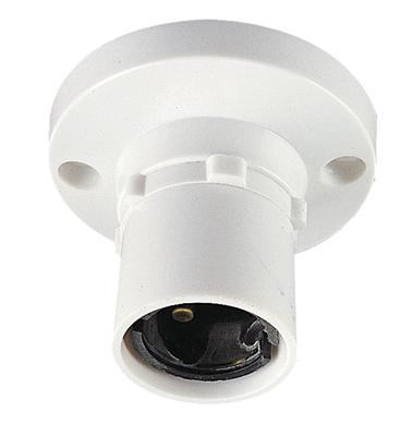 Douille b22 fixation par vis puissance max : 60w