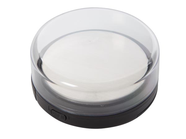Balance de précision numérique - ronde - 500 g / 0.1 g - avec écran lcd rétractable