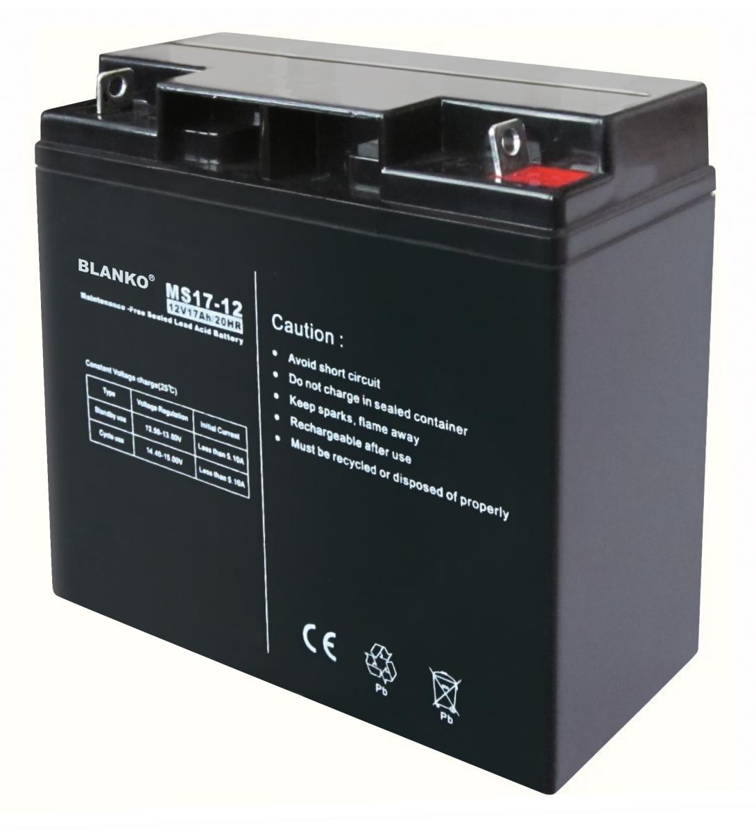 Batterie étanche au plomb standard 12v 18a 181 x 77 x 167mm