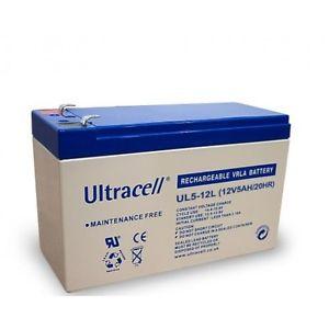 Batterie étanche au plomb standard 12v 5a 151 x 51 x 94mm