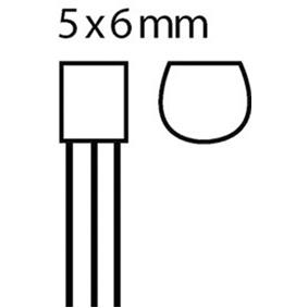 Si-n 50v 0.81a 0.62w 100mhz to92