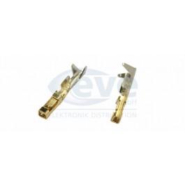 Connecteur femelle double pour barrette ci-droit - 2 x 5 contacts pas 2.54mm lot de 5