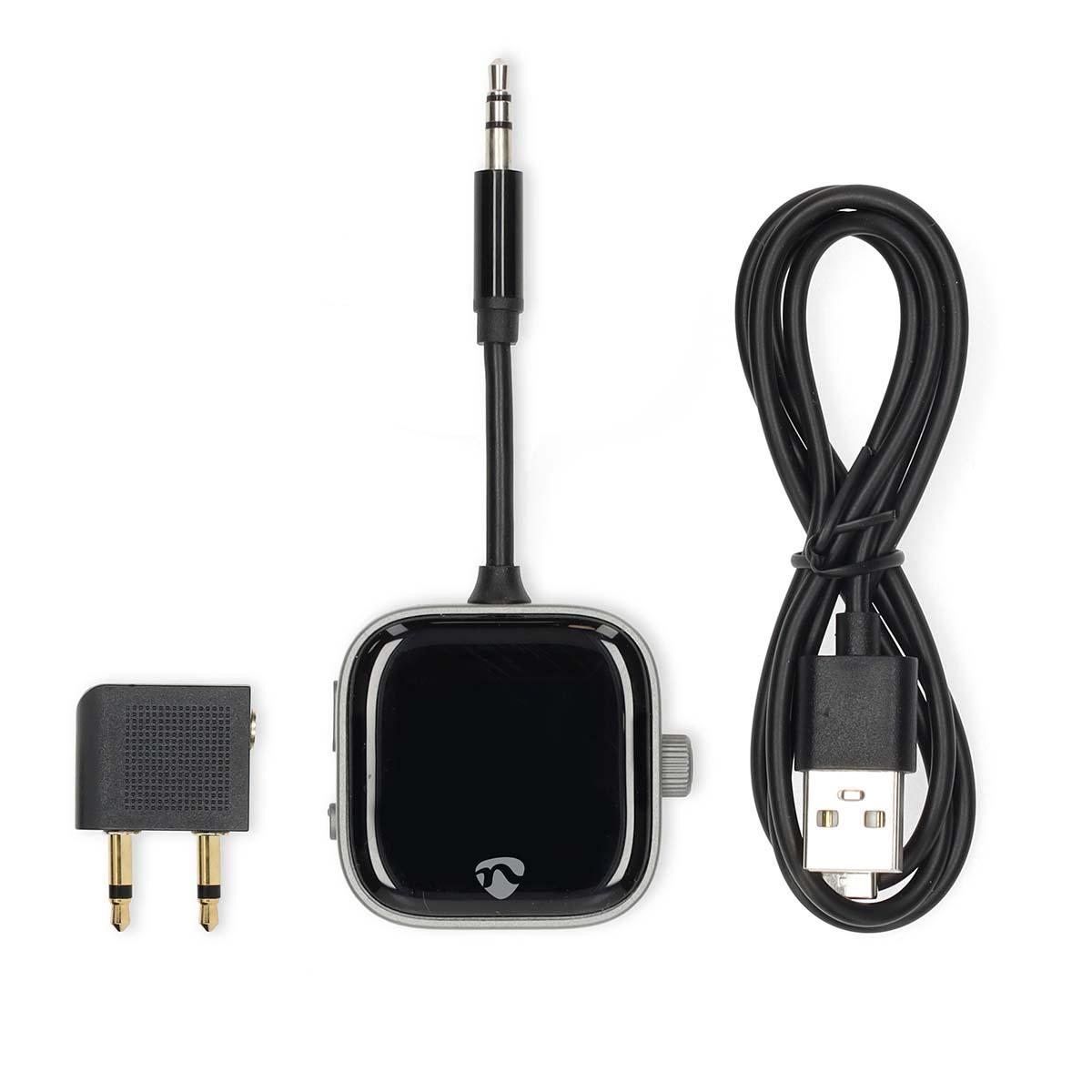 émetteur-récepteur bluetooth / jack 3.5mm / bluetooth 5.3 / alim usb-c / batterie 13h / jusqu'à 2 appareils