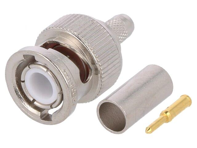 Bnc male pour cable rg58/u a sertir - 50 ohms