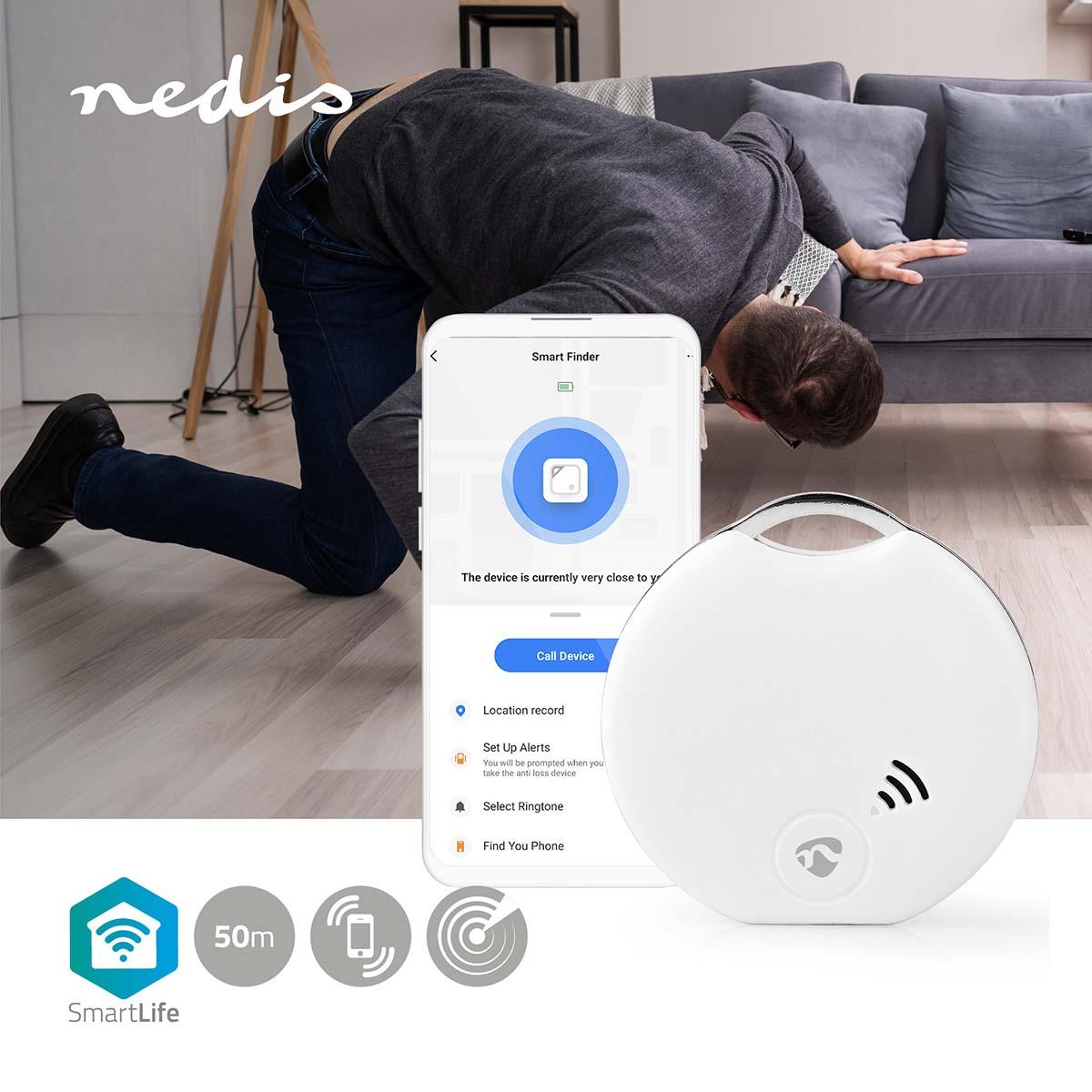 Smartlife traceur de clés  alimenté par pile  1x cr2032  batteries inclu