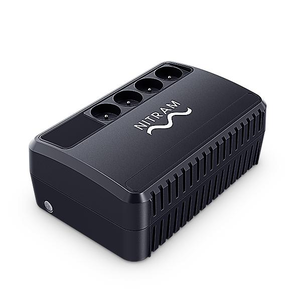 Onduleur nitram 1000va regulateur de tension 74mn autonomie