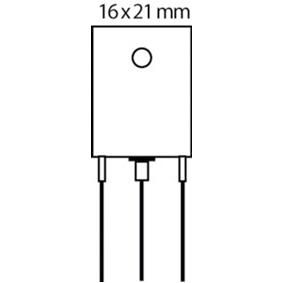 Si-n ctv- ha 1500/800v 12a 45w sot1999 iso