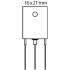 Si-n s-l 850/400v 30a 100w 5mhz to 3p iso