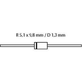 Si-d redressement 1300v 3a/100ap do201