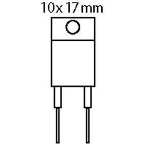 Si-d redressement 200v 14a/420ap 30ns to220 - 2pins