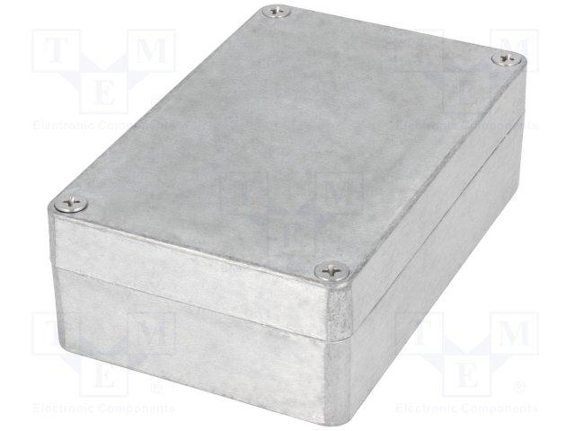 Coffret alu etanche ip67 125 x 80 x 40 mm