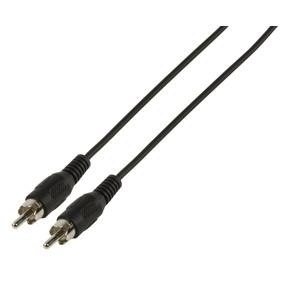 Cordon audio-vidéo rca mâle / rca mâle l=1.20m