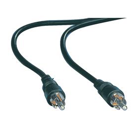 Cordon audio-vidéo rca mâle / rca mâle l=1.20m
